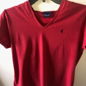 Ralph Lauren Red Blue T-shirt, S